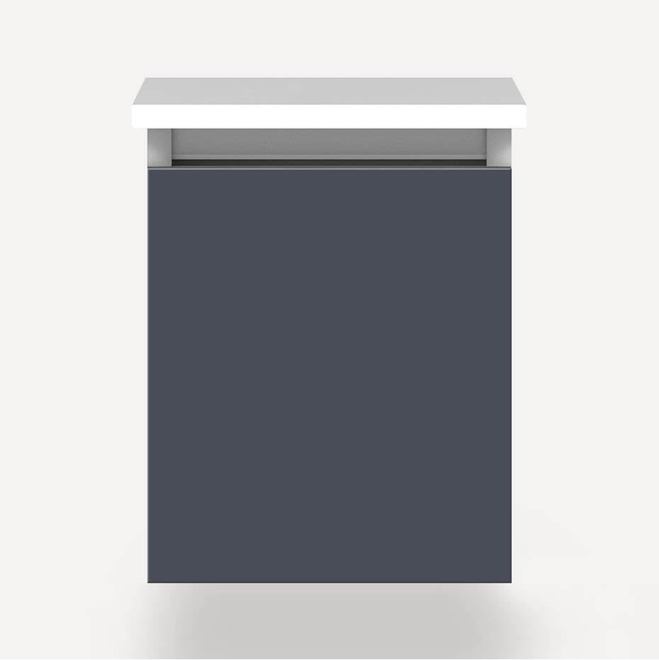 Robern - CARTESIAN, 12X15X21, M SLATE, FULL, SNL - Matte Slate