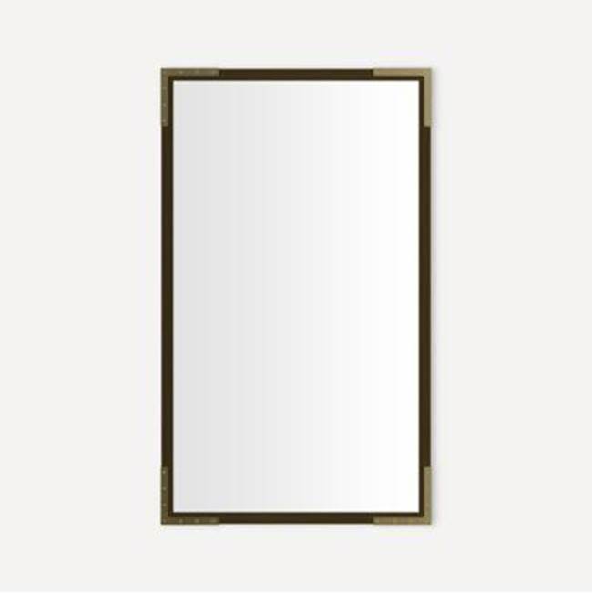 Robern - MIRROR, INDUSTRIAL 2440, IN BRZ, AGD BRS - Aged Brass