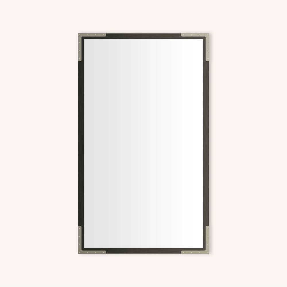 Robern - CAB, INDUSTRIAL 2440D4, IRN BLK, BR PEWT - Iron Black With Brushed Pewter