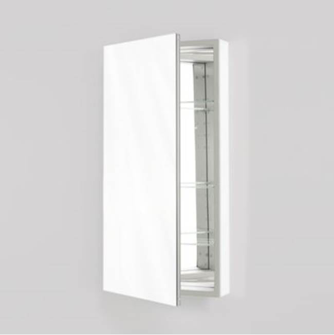M Series Cabinet, 20'' x 40'' x 4'', Flat Top, Polished Edge, Left Hinge