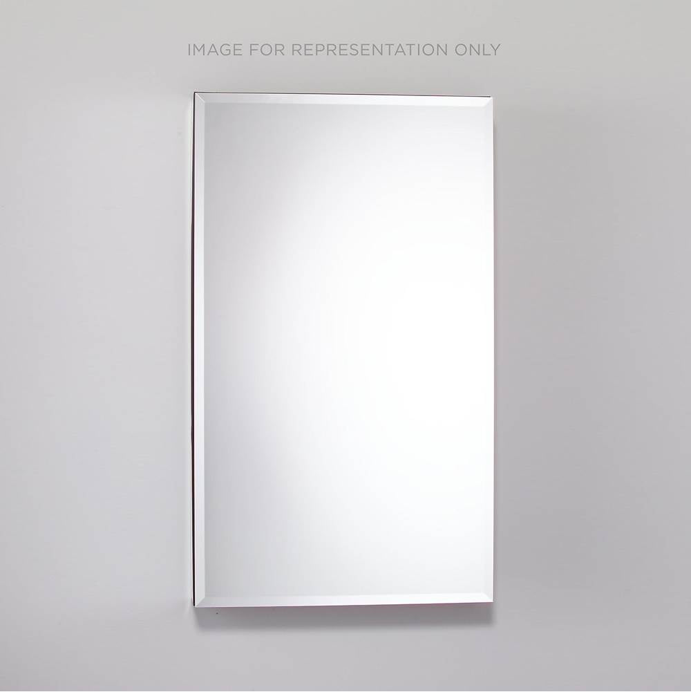 Robern - M Series Cabinet, 24'' x 40'' x 4'', Flat Top, Bevel Edge, Right Hinge