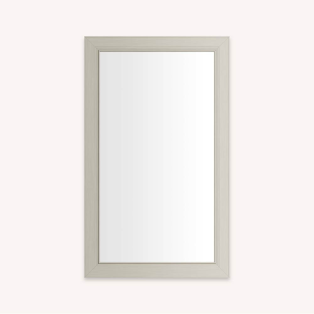 Robern - DC FRAMED WALL MIRROR, ME, 24X40, NICKEL - Nickel