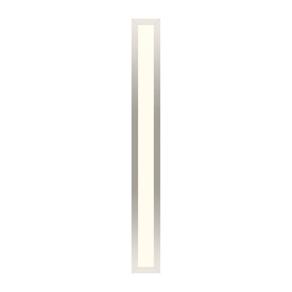 Robern - Profiles Framed Lighting, 3-1/2'' x 30'' x 4-5/8'', Polished Nickel, 2700K Temperature (Warm Light)