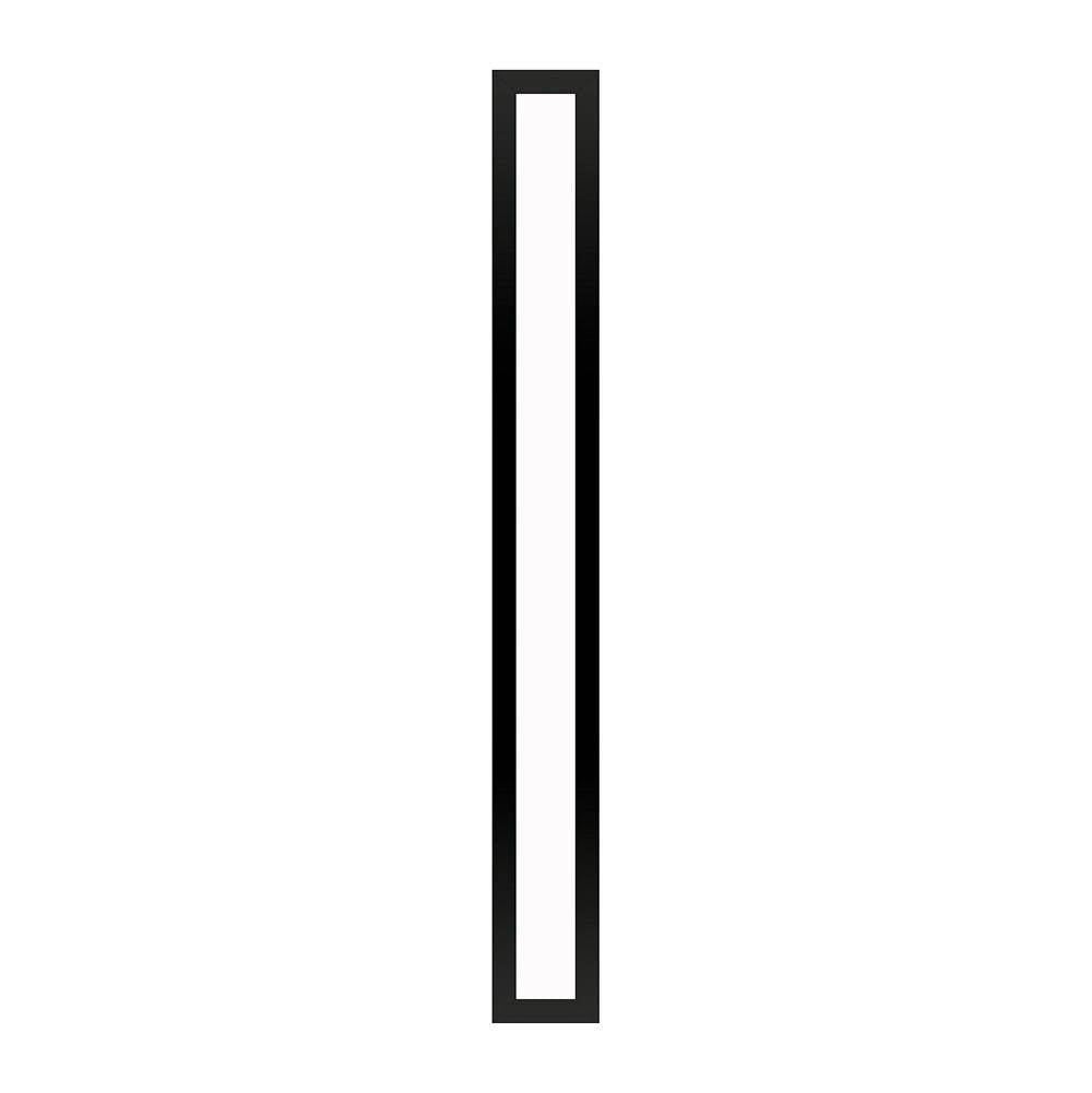 Robern - Profiles Framed Lighting, 3-1/2'' x 30'' x 4-5/8'', Matte Black, 4000K Temperature (Cool Light)