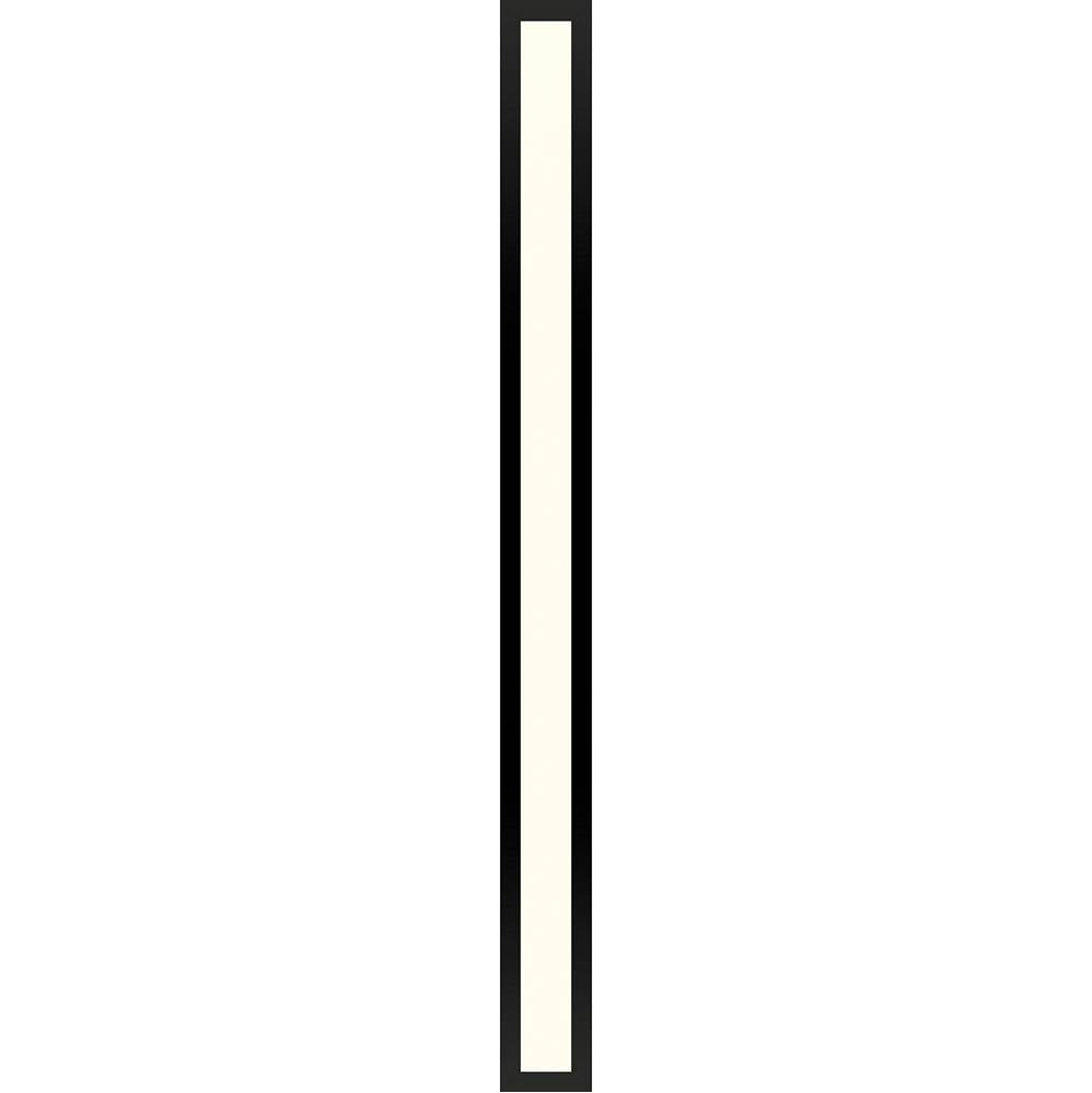 Robern - Profiles Framed Lighting, 3-1/2'' x 40'' x 4-5/8'', Matte Black, 2700K Temperature (Warm Light)