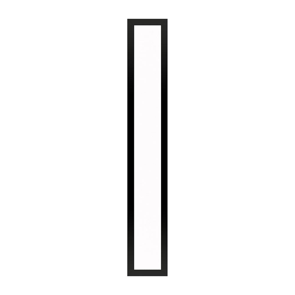Robern - Profiles Framed Lighting, 5'' x 30'' x 4-5/8'', Matte Black, 2700K Temperature (Warm Light)