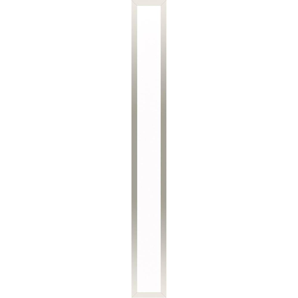 Robern - Profiles Framed Lighting, 5'' x 40'' x 4-5/8'', Polished Nickel, 4000K Temperature (Cool Light)