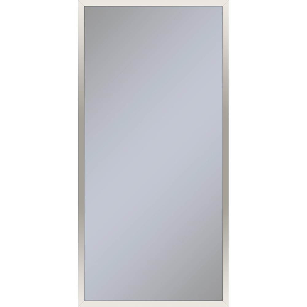 Robern - Profiles Framed Cabinet, 20'' x 40'' x 4'', Polished Nickel, Non-Electric, Reversible Hinge - Polished Nickel