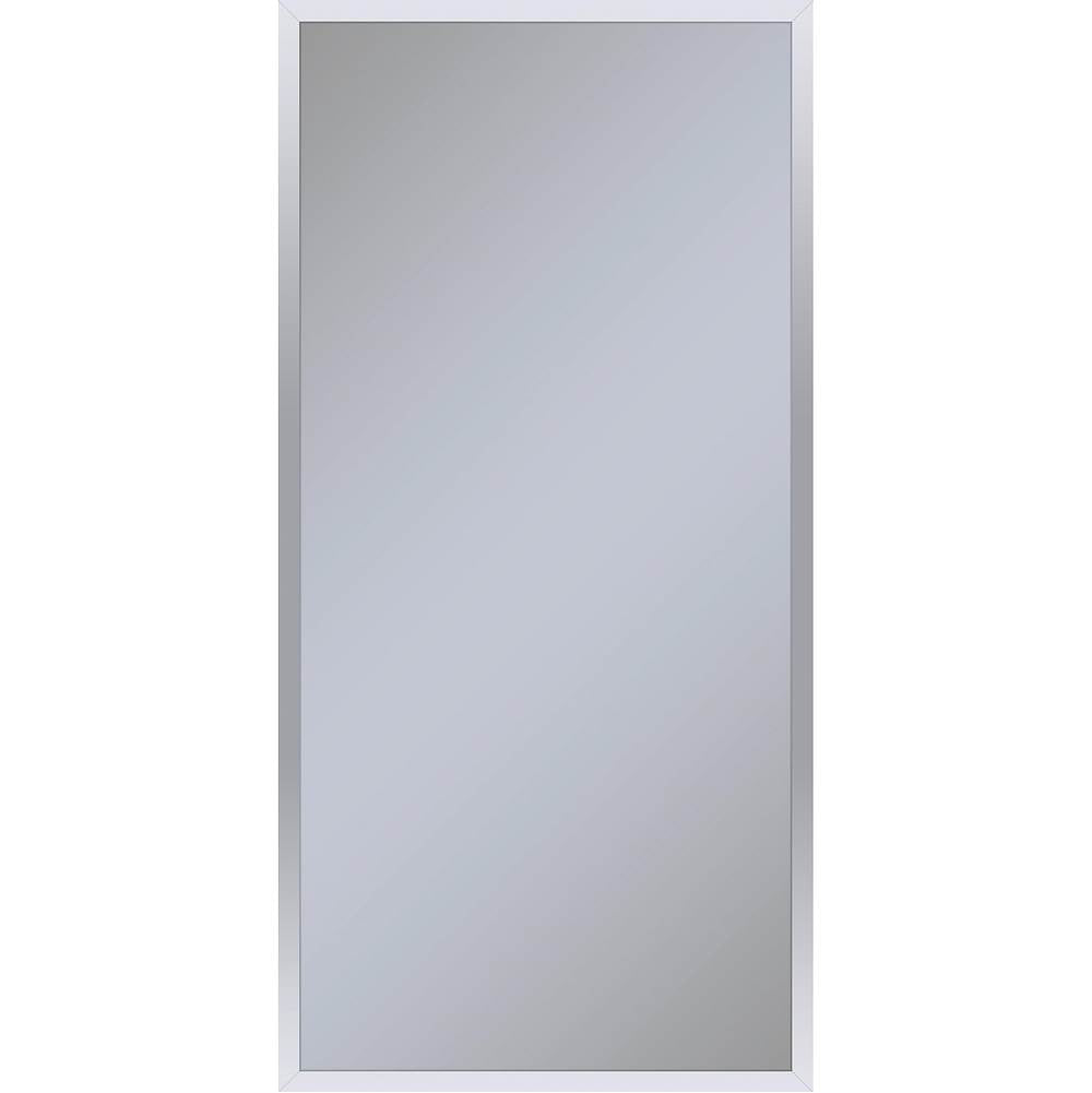 Robern - Profiles Framed Cabinet, 20'' x 40'' x 6'', Chrome, Non-Electric, Reversible Hinge - Chrome