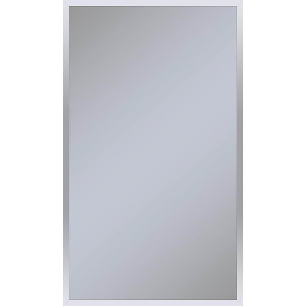 Robern - Profiles Framed Cabinet, 24'' x 40'' x 4'', Chrome, Non-Electric, Reversible Hinge - Chrome