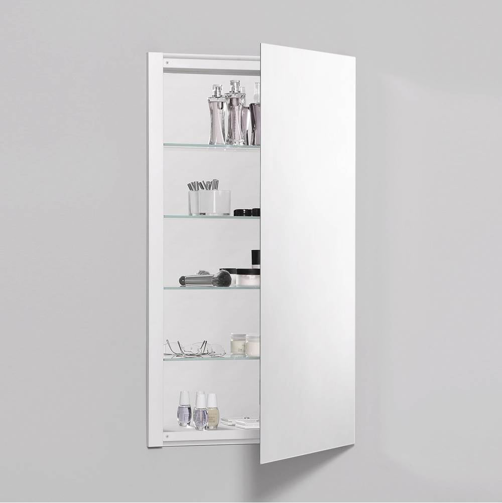Robern - R3 Series Cabinet, 20'' x 36'' x 4'', Single Door, Polished Edge