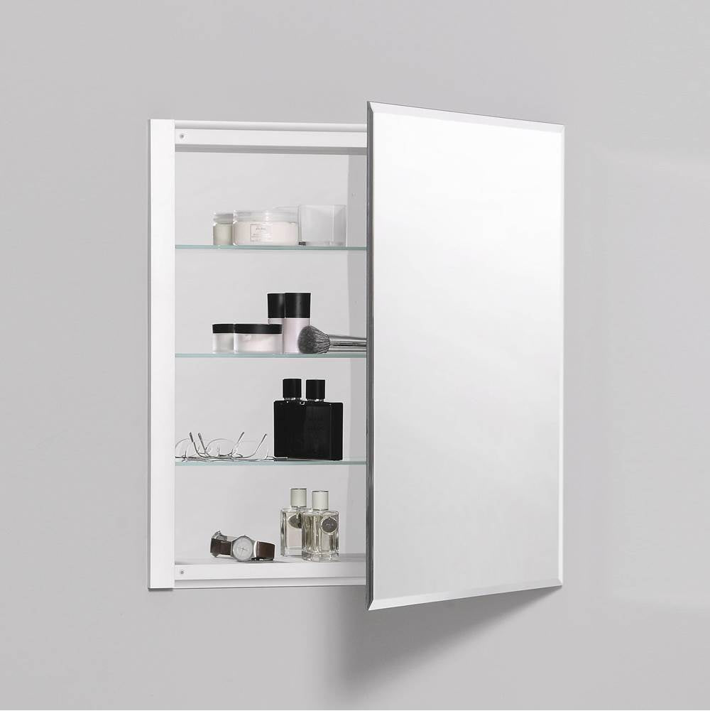Robern - R3 Series Cabinet, 24'' x 26'' x 4'', Single Door, Bevel Edge