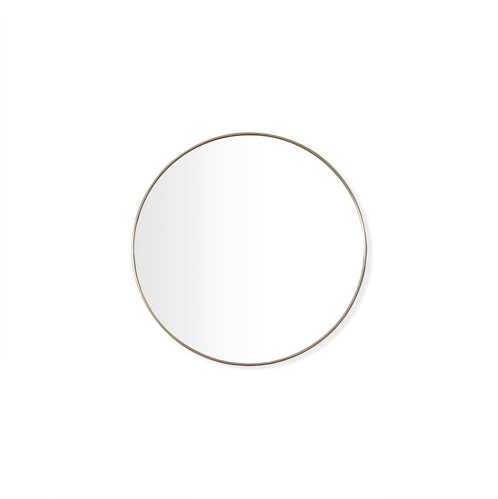 Robern - Round Metal Mirror - Brass