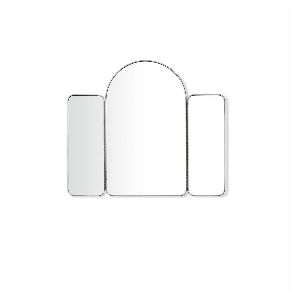 Robern - Triptych Metal Mirror - Brushed Pewter