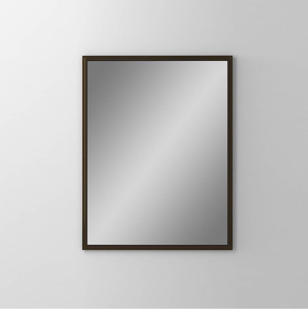 Robern - Main Line Mirror, 24'' x 30'' x 1-5/8'', Rosemont Frame, Brushed Bronze - Brushed Bronze