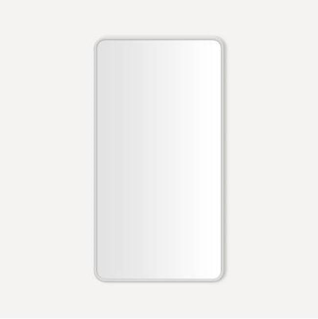 Robern - MIRROR, ROUND CORNER METAL 2444, POL SS - Polished Stainless Steel