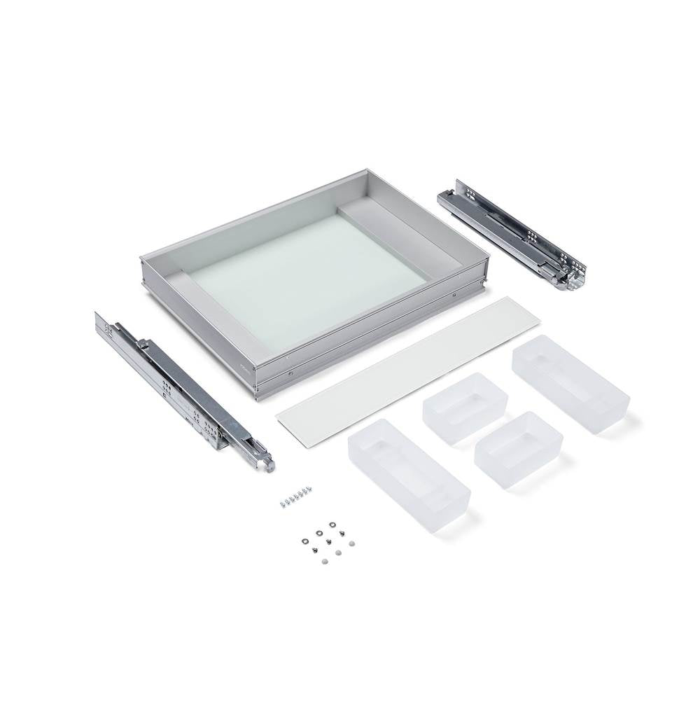 Robern - Slim Drawer Insert, 22-3/16'' x 3-3/4'' x 15-3/8'', Full Drawer, Use in 24'' Drawer