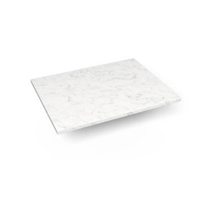 Robern - Engineered Stone Vanity Top, 25'' x 19'' x 3/4'', Dry Top, Lyra