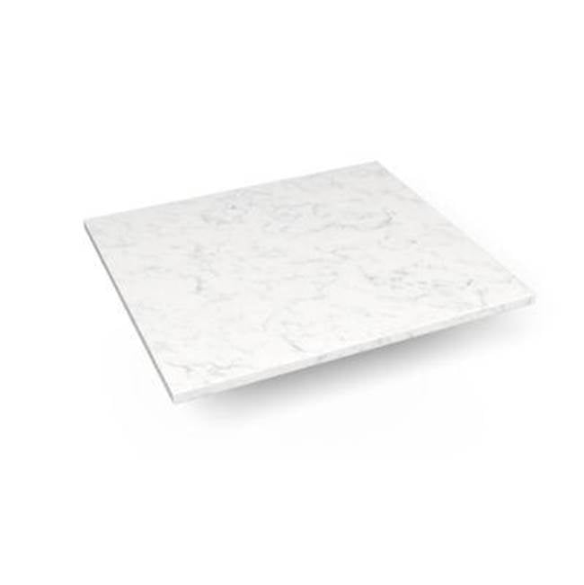 Robern - Engineered Stone Vanity Top, 25'' x 22'' x 3/4'', Dry Top, Lyra