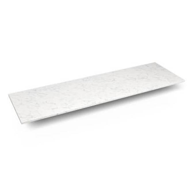 Robern - Engineered Stone Vanity Top, 73'' x 22'' x 3/4'', Dry Top, Lyra