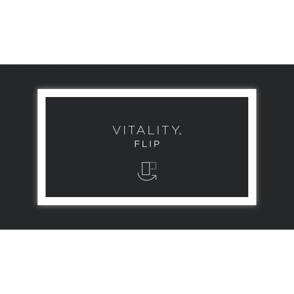 Vitality Lighted Mirror, 36'' x 40'' x 1-3/4'', Rectangle, Edge Lit Light Pattern, 2700K Temperature (Warm Light), Dimmable, Defogger