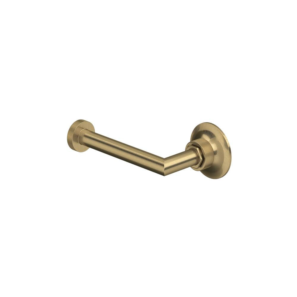 Rohl - Graceline Toilet Paper Holder - Antique Gold