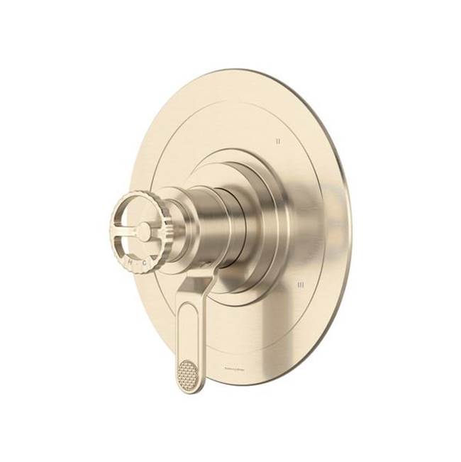 Rohl - ArmstrongE 1/2'' Therm & Pressure Balance Trim With 3 Functions - Satin Nickel