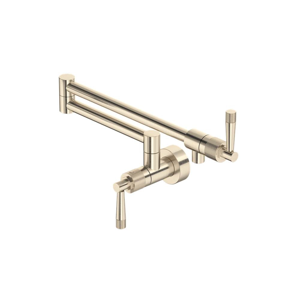 Rohl - Graceline Pot Filler - Satin Nickel