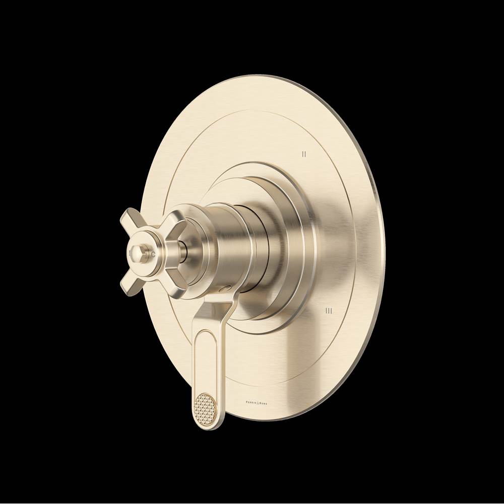 Rohl - ArmstrongE 1/2'' Therm & Pressure Balance Trim With 5 Functions - Satin Nickel