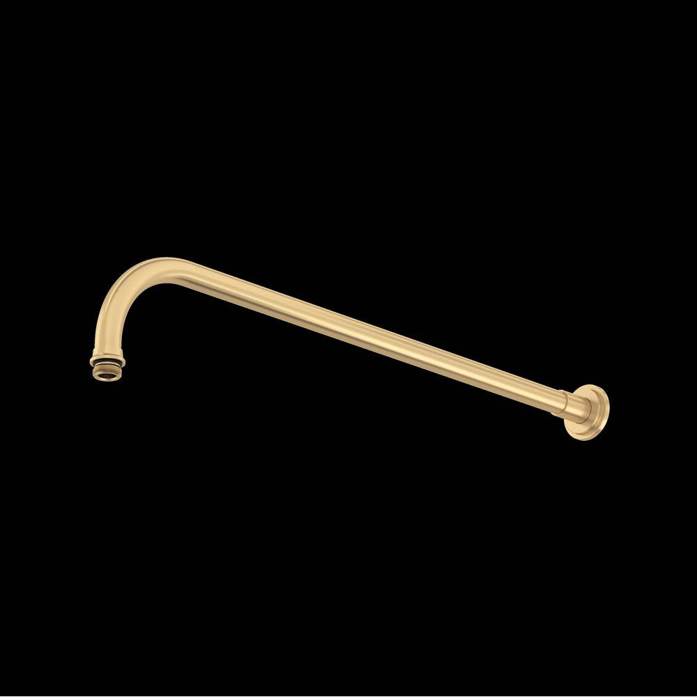 Rohl - 20'' Wall Mount Shower Arm - Satin English Gold