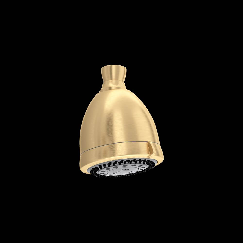Rohl - 4'' 6-Function Showerhead - Satin English Gold