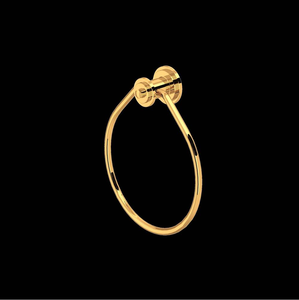Rohl - ArmstrongE Towel Ring - English Gold