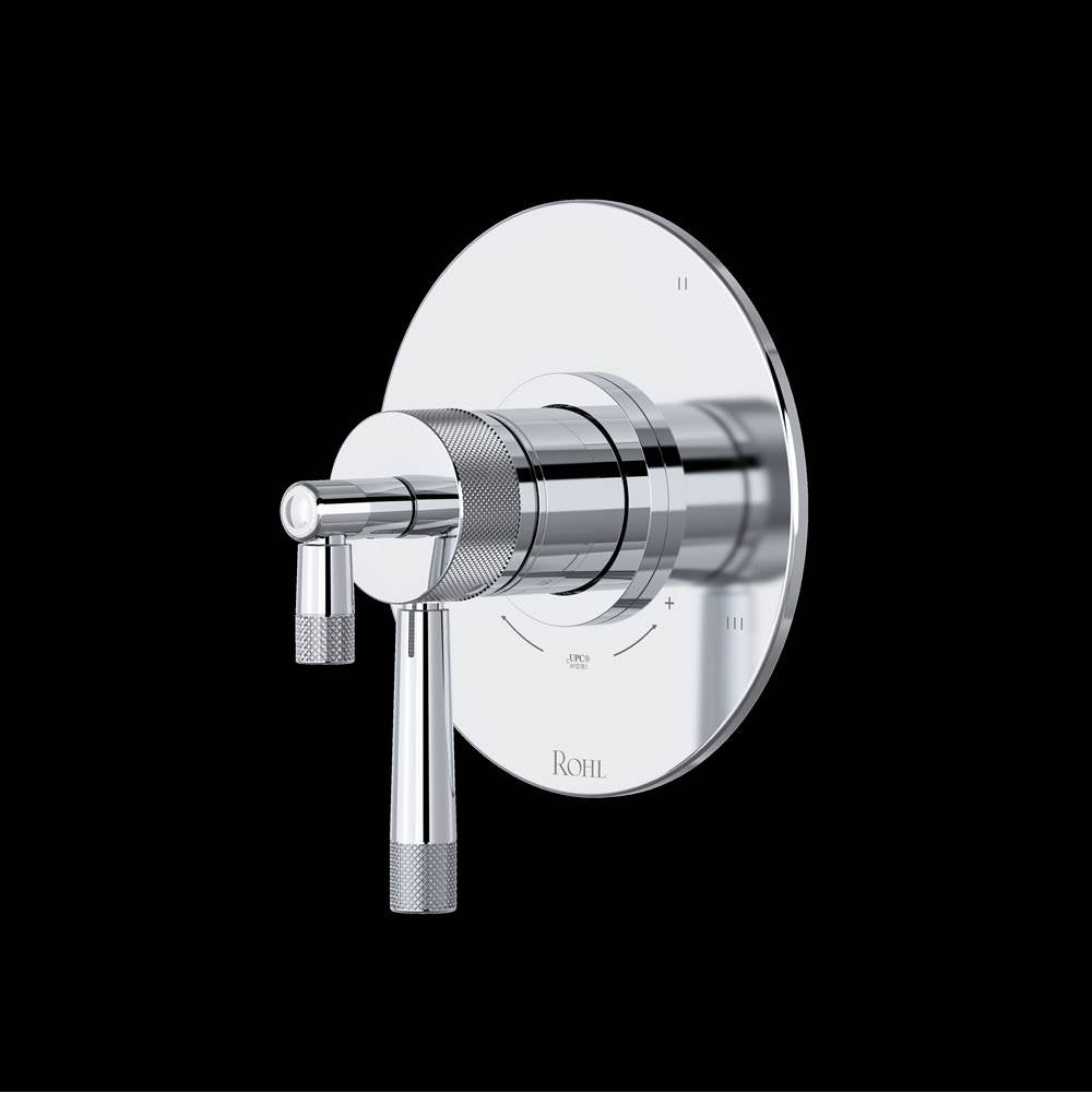 Rohl - AmahleE 1/2'' Therm & Pressure Balance Trim With 3 Functions - Polished Chrome
