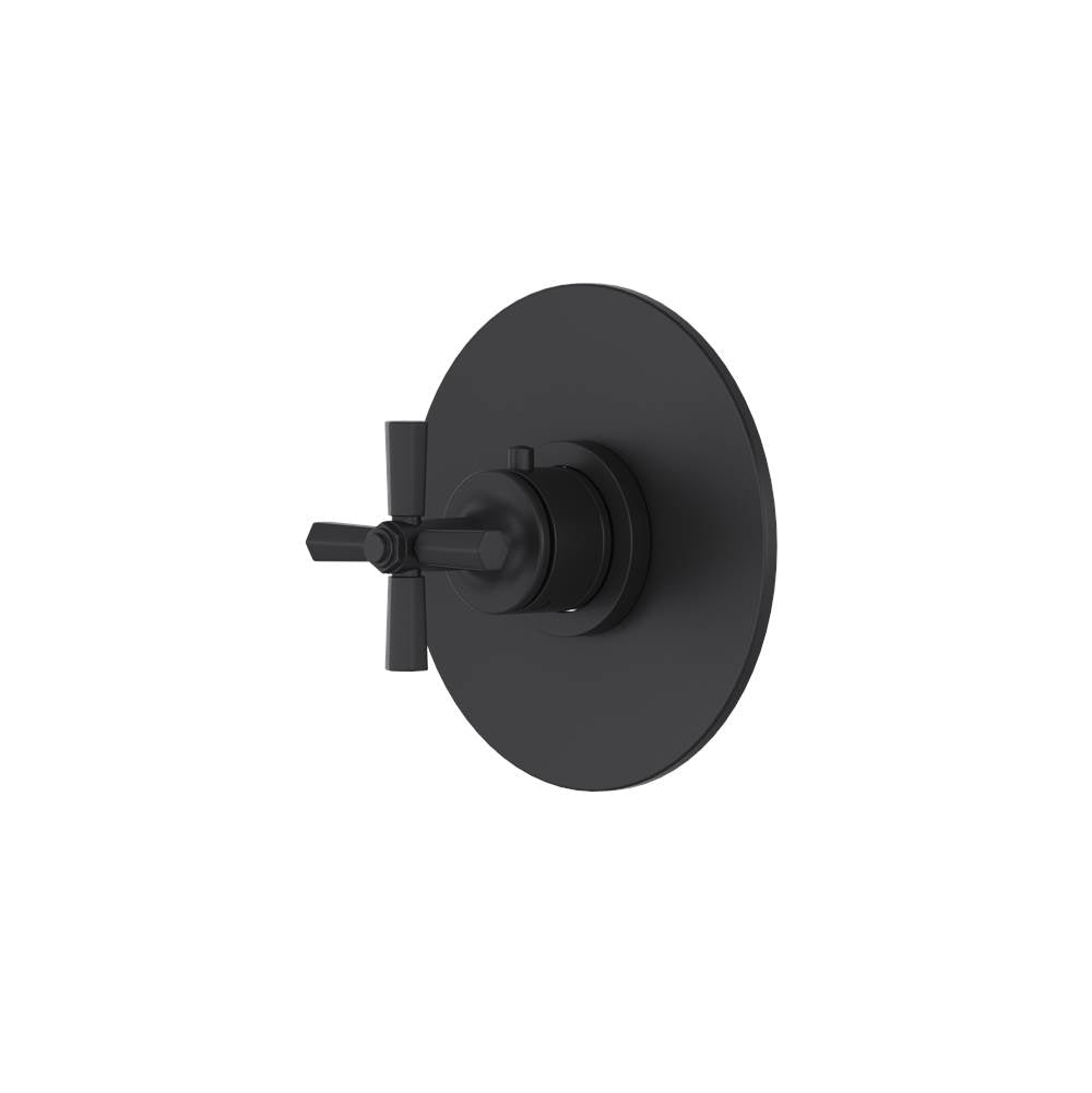Rohl - ModelleE 3/4'' Thermostatic Trim Without Volume Control - Matte Black
