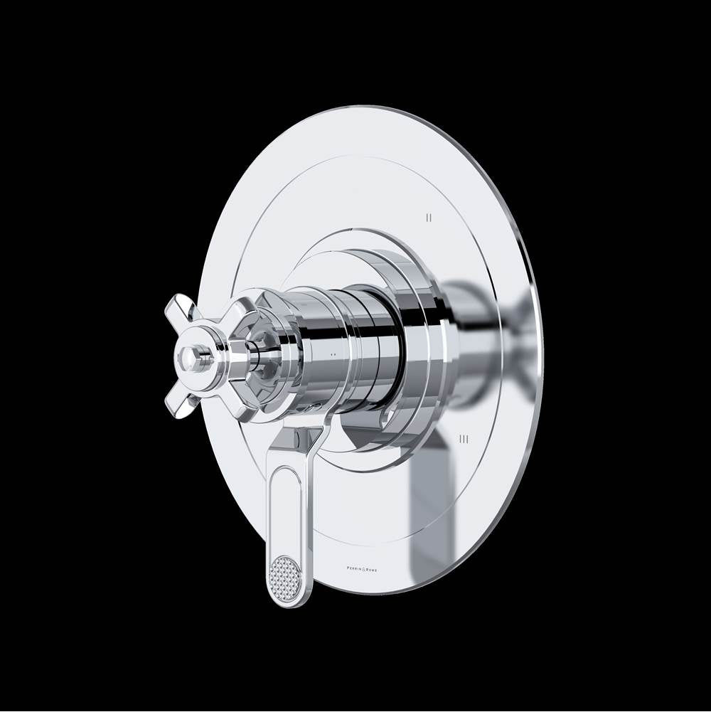 Rohl - ArmstrongE 1/2'' Therm & Pressure Balance Trim With 5 Functions - Polished Chrome