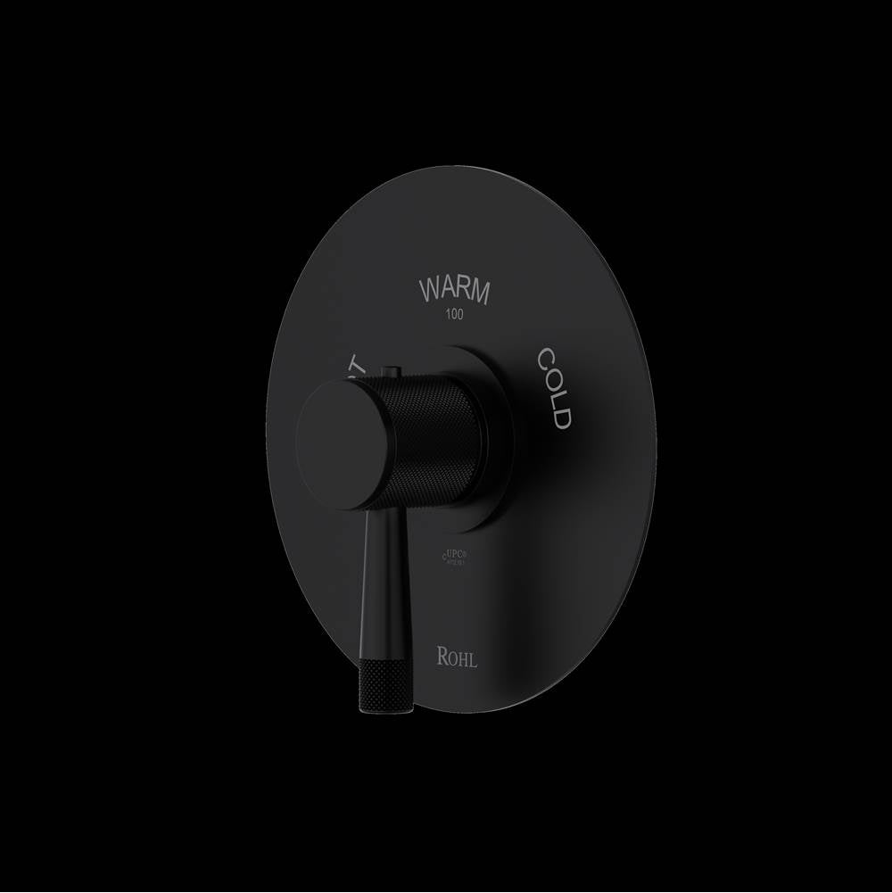 Rohl - AmahleE 3/4'' Thermostatic Trim Without Volume Control - Matte Black