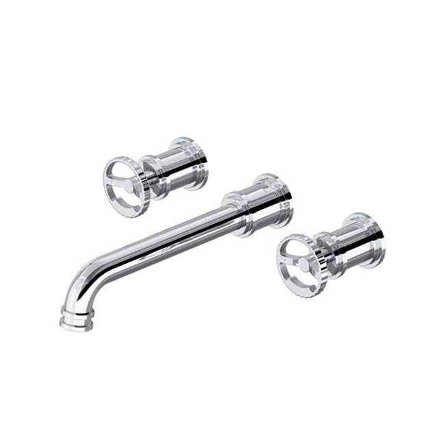 Rohl - ArmstrongE Wall Mount Lavatory Faucet Trim - Polished Chrome