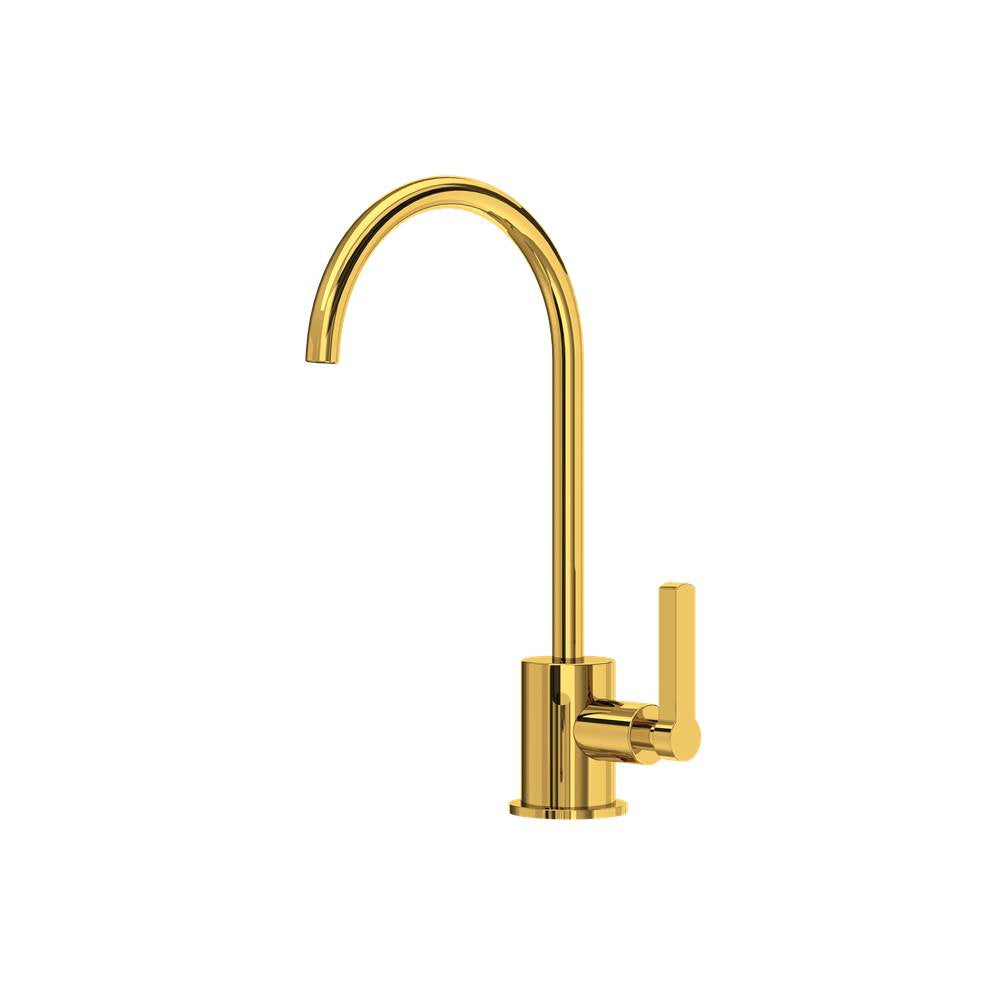 Rohl - Lombardia Filter Kitchen Faucet - Unlacquered Brass