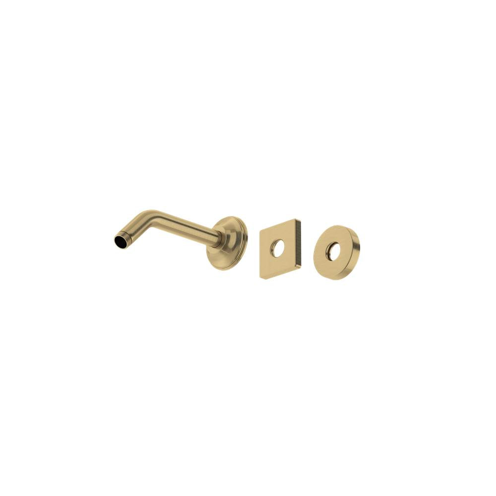 Rohl - 7'' Wall Mount Shower Arm - Antique Gold