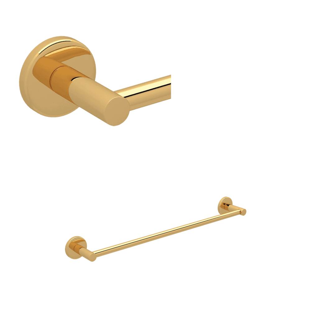 Rohl - Lombardia 18'' Towel Bar - Italian Brass