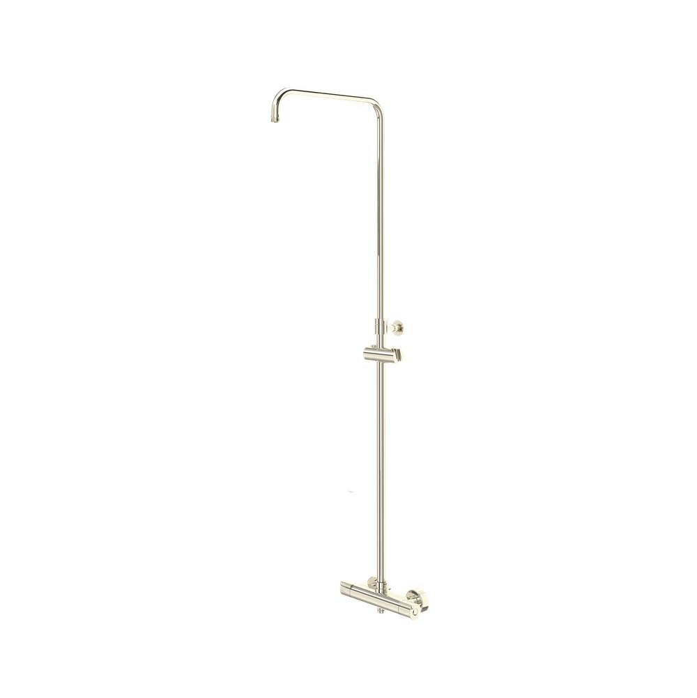 Rohl - Exposed Wall Mount Thermostatic Shower With Diverter - Polished Nickel