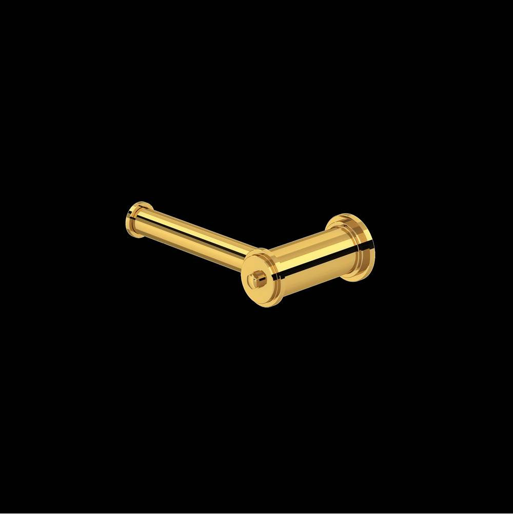 Rohl - ArmstrongE Toilet Paper Holder - Unlacquered Brass