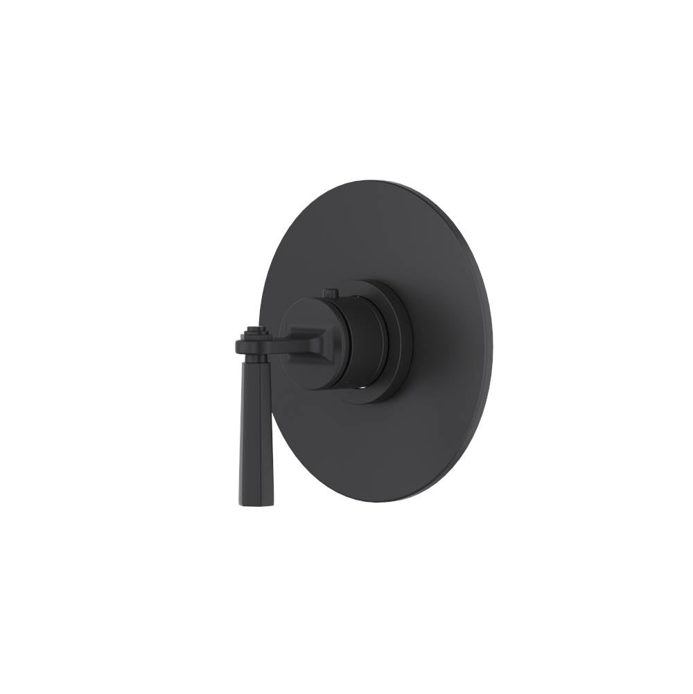 Rohl - ModelleE 3/4'' Thermostatic Trim Without Volume Control - Matte Black