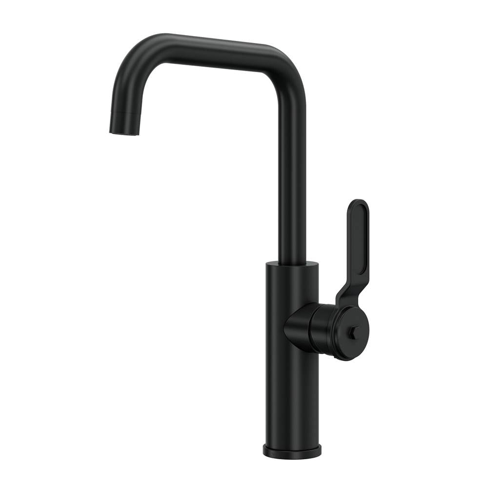 Rohl - MyrinaE Bar/Food Prep Kitchen Faucet With U-Spout - Matte Black