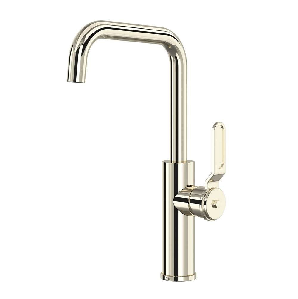 Rohl - MyrinaE Bar/Food Prep Kitchen Faucet With U-Spout - Polished Nickel