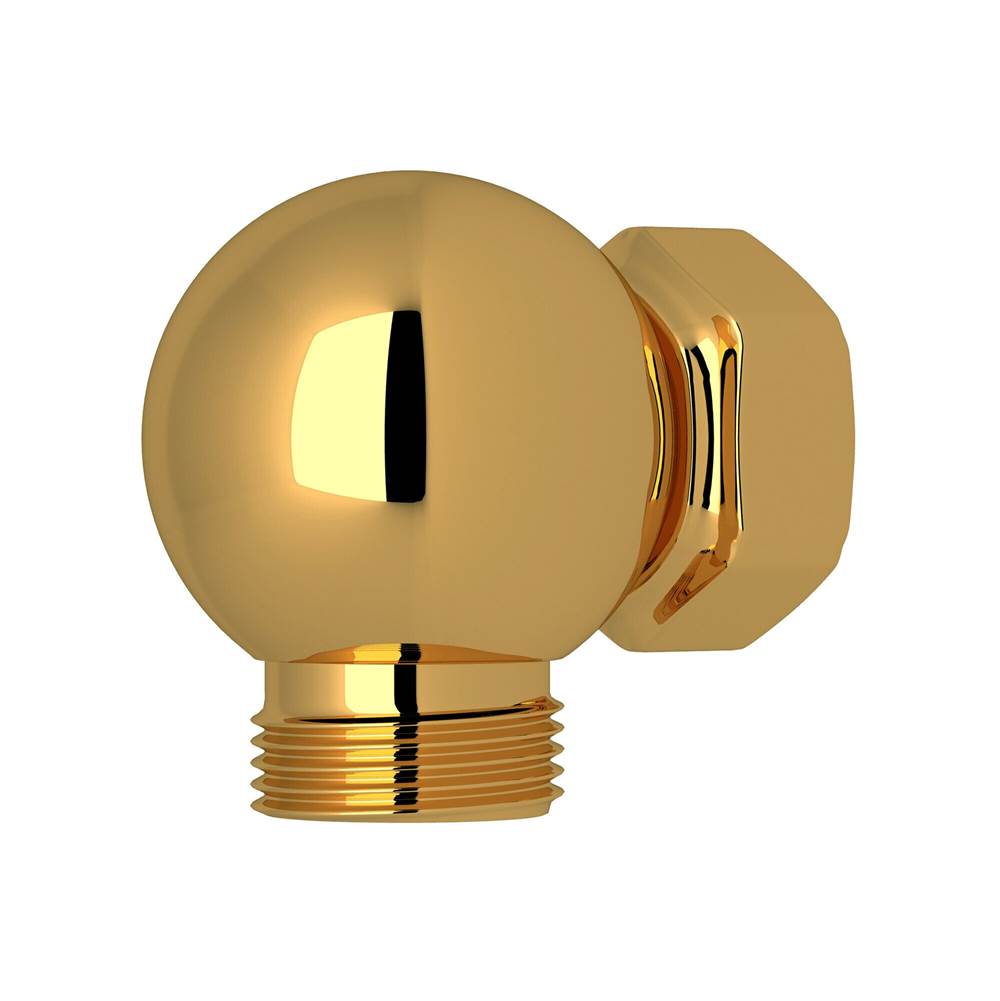 Rohl - Exposed Shower Valve Outlet And Connector - Unlacquered Brass