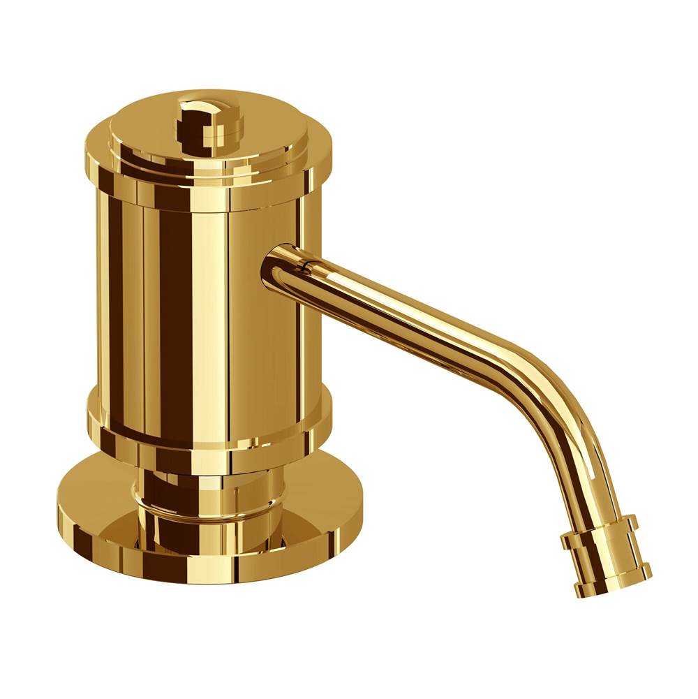 Rohl - ArmstrongE Soap Dispenser - Unlacquered Brass