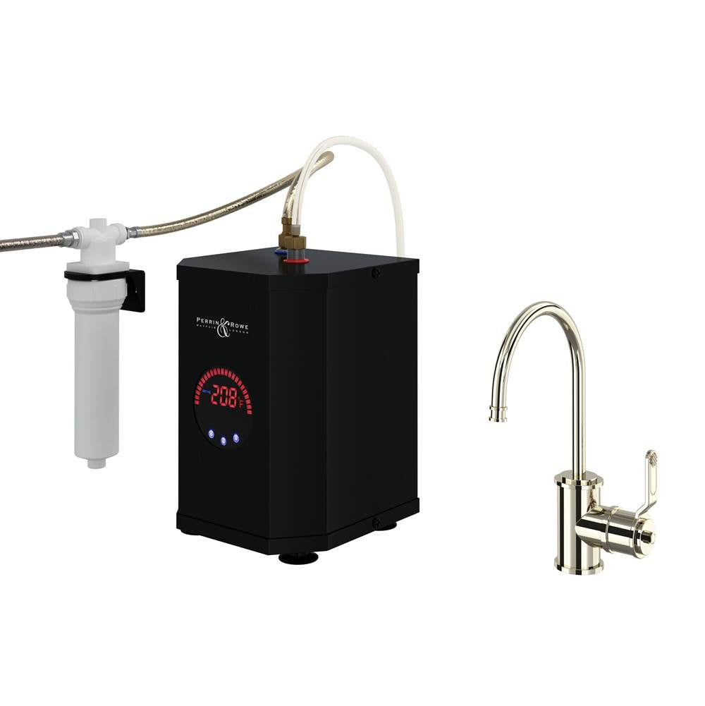 Rohl - ArmstrongE Hot Water and Kitchen Filter Faucet Kit - Polished Nickel