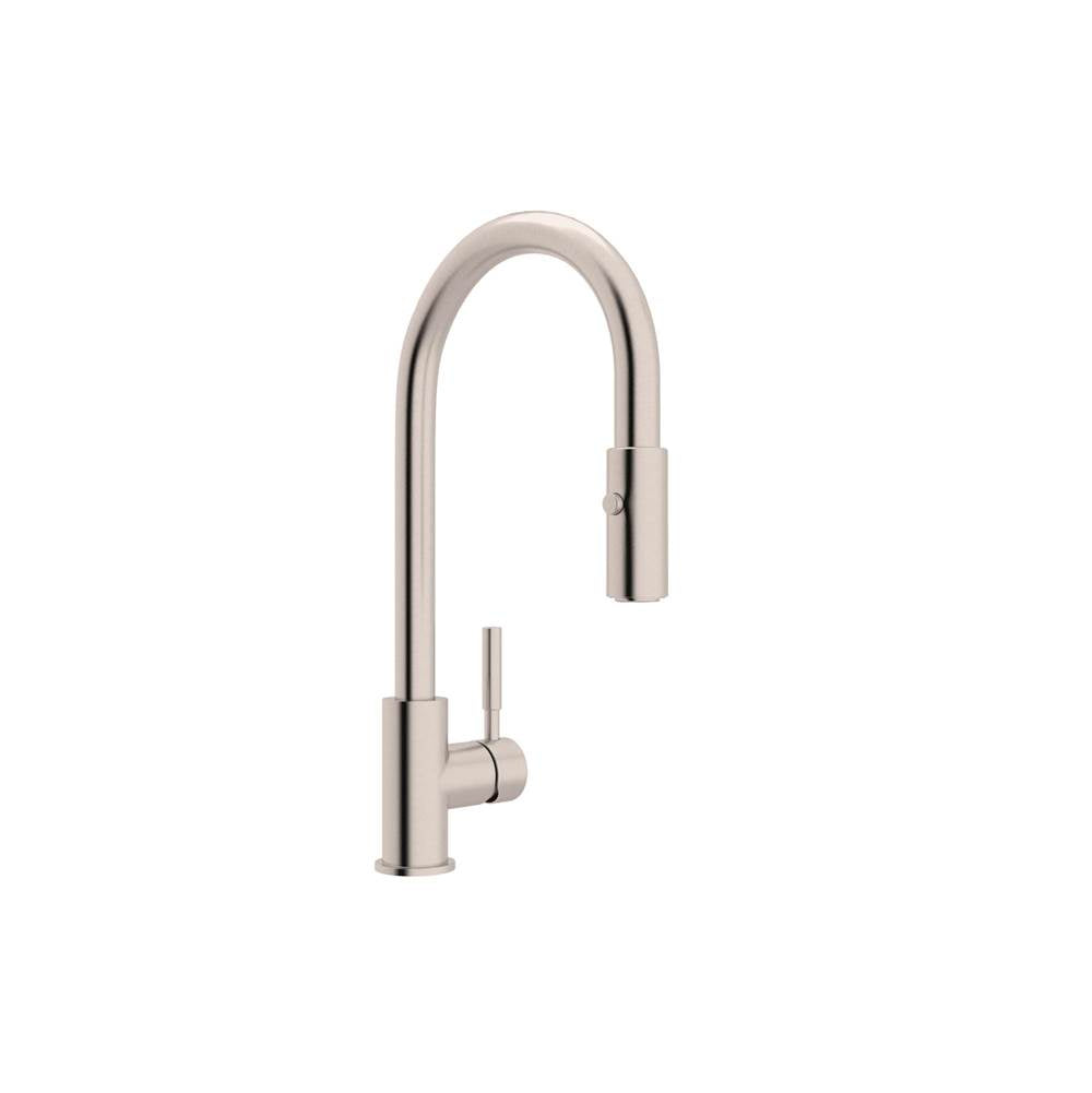 Rohl - LuxE Pull-Down Kitchen Faucet - Brushed Stainless Steel