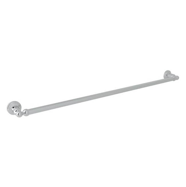 Rohl - EdwardianE 32'' Towel Bar - Unlacquered Brass